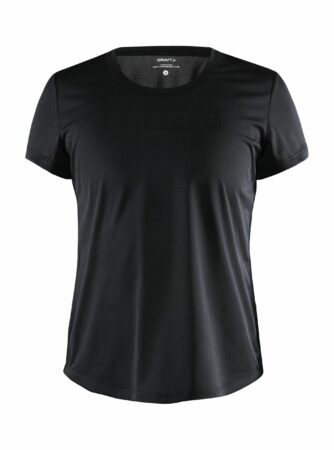 Craft - Core Essence SS Mesh Tee Kvinder - Black XS