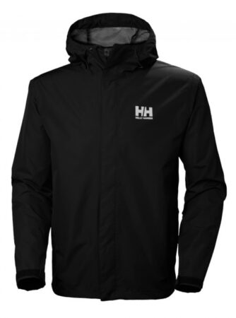 Helly Hansen Seven J, Regnjakke, herre, sort