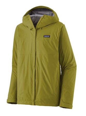 Patagonia Mens Torrentshell 3L Rain Jacket, Shrub Green