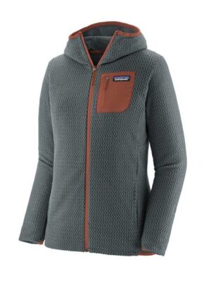 Patagonia Womens R1 Air Full-Zip Hoody, Nouveau Green