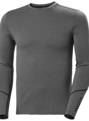 Helly Hansen Lifa Merino Midweight Skiundertrøje Herre, concrete