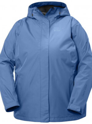 Helly Hansen Seven J Plus, regnjakke, dame, blå