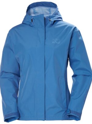 Helly Hansen Seven J Regnjakke Dame, Azurite