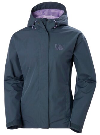 Helly Hansen Seven J Regnjakke Dame, alpine frost