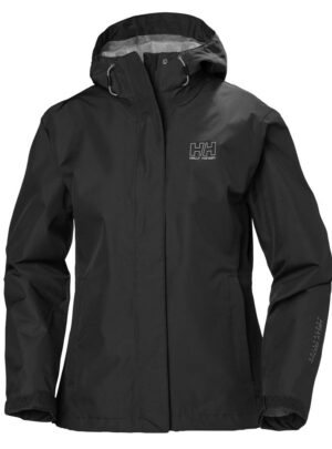 Helly Hansen Seven J Regnjakke Dame, sort