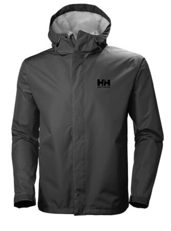 Helly Hansen Seven J Regnjakke Herre, ebony