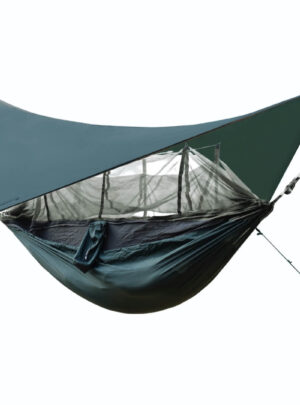 Hængekøje sovesystem - Hammock incl. Net & Tarp Combi