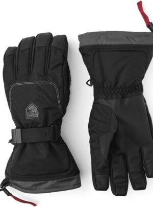 Hestra Gauntlet Sr. - 5 Finger, Black / Black