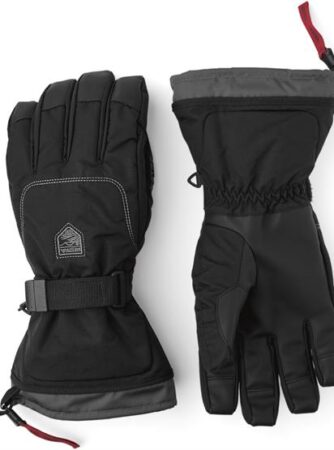 Hestra Gauntlet Sr. - 5 Finger, Black / Black