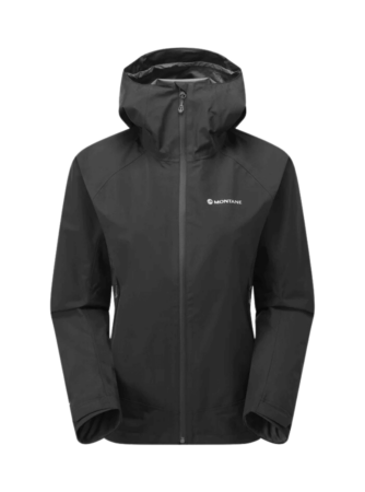 Jakke dame - Montane Spirit Jacket - Sort