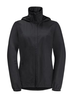 Jakke til dame - Jack Wolfskin Stormy Point 2L JKT W - Sort