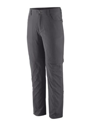 Patagonia Mens Quandary Convertible Pants, Forge Grey