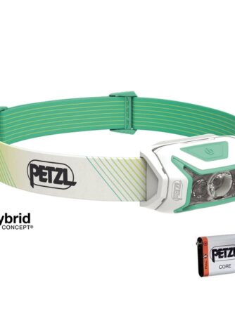 Petzl Actik Core pandelampe 600 lm, grøn/hvid - Pandelamper