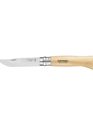 Svampekniv - Opinel No 8 - 8,5 cm - Rustfrit stål - Bøg