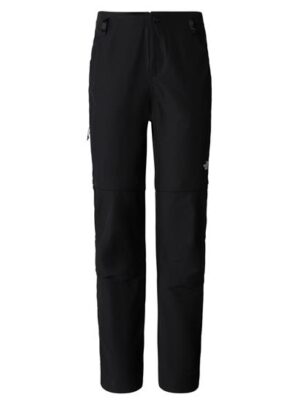 The North Face Womens Exploration Convertible Pant, Black