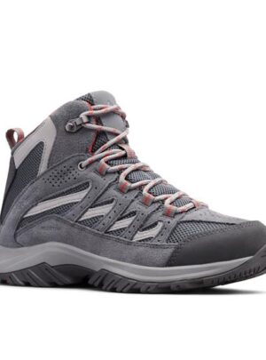 Columbia Crestwood Mid Waterproof Womens, Graphite / Daredevil