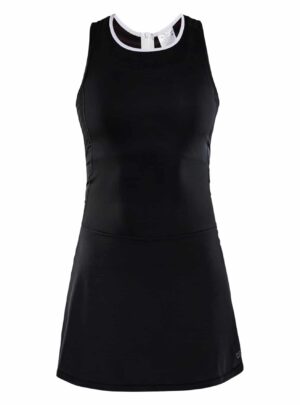 Craft - Breakaway Jersey Dress Kvinder - Black/White L