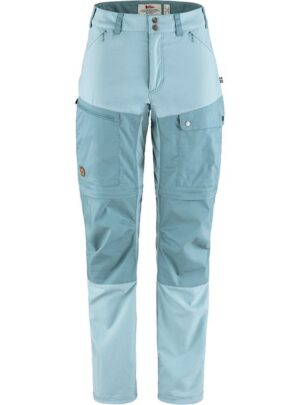 Fjällräven Abisko Midsummer Zip-Off Trousers Women-mineral blue / clay blue-40 - Bukser