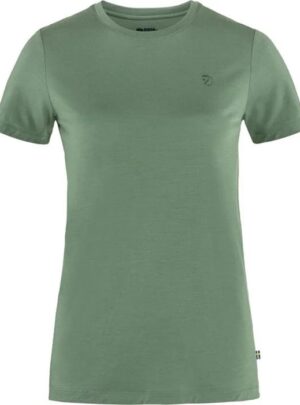 Fjällräven Abisko Wool SS Women-patina green-M - T-Shirts