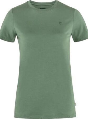 Fjällräven Abisko Wool SS Women-patina green-M - T-Shirts