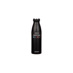 Sistema 500ml Stainless Steel Bottle Black - Termoflaske