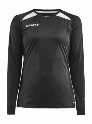 Craft - Pro Control Impact LS Tee Kvinder - Black/White XS