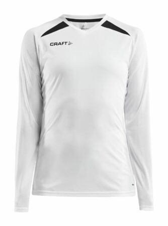 Craft - Pro Control Impact LS Tee Kvinder - White/Black XS