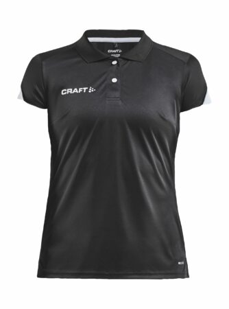 Craft - Pro Control Impact Polo Kvinder - Black/White XS