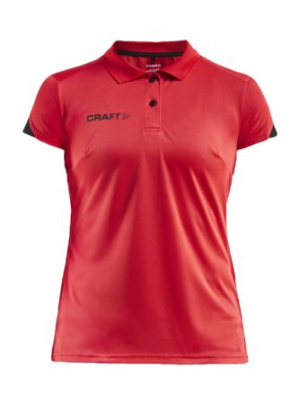 Craft - Pro Control Impact Polo Kvinder - Bright Red/Black XS