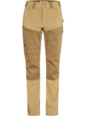 Fjällräven Abisko Midsummer Zip-Off Trousers Women-dune beige / buckwheat brown-40 - Bukser