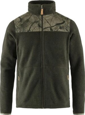 Fjällräven Lappland Fleece Men, l.green/green camo-M - Fleecejakker