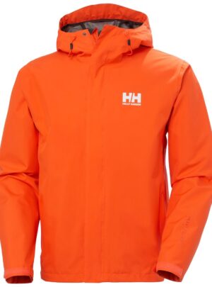 Helly Hansen Seven J Regnjakke Herre, flame