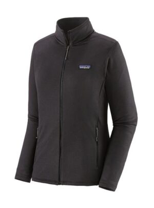 Patagonia Womens R1 Daily Jacket, Ink Black / Black X-Dye