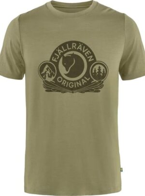 Fjällräven Abisko Wool Classic Herre / Mænd-light Grøn-L - T-Shirt, Polo-shirt