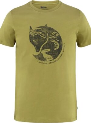 Fjällräven Arctic Fox T-Shirt Herre / Mænd-Grøn Grøn-2XL - T-Shirt, Polo-shirt