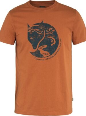 Fjällräven Arctic Fox T-Shirt Herre / Mænd-terracotta Brun-2XL - T-Shirt, Polo-shirt