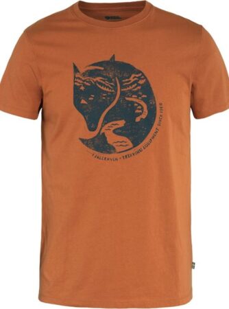 Fjällräven Arctic Fox T-Shirt Herre / Mænd-terracotta Brun-2XL - T-Shirt, Polo-shirt