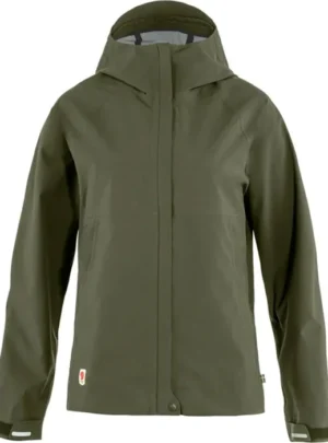 Fjällräven HC Hydratic Trail Jacket Kvinder / Damer-laurel Grøn-XL - Regntøj, poncho