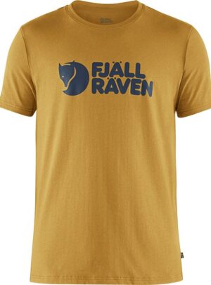 Fjällräven Logo T-Shirt Herre / Mænd-ochre-2XL - T-Shirt, Polo-shirt