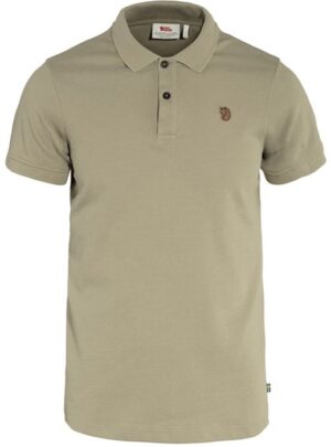 Fjällräven Övik Polo Shirt Herre / Mænd-Beige Grå-2XL - T-Shirt, Polo-shirt