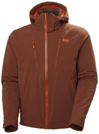 Helly Hansen Alpha 4.0, skijakke, herre, brun