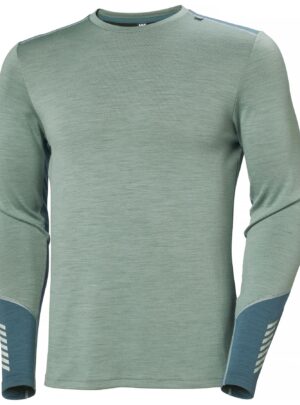 Helly Hansen Lifa Merino Crew, herre, cactus