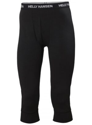 Helly Hansen Lifa Merino Midweight 3/4 Pant, herre, sort