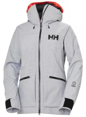 Helly Hansen Powderqueen 3.0, skijakke, dame, lysegrå