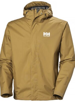 Helly Hansen Seven J, regnjakke, herre, brun