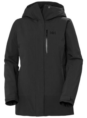 Helly Hansen Snowplay Long Ins, skijakke, dame, sort