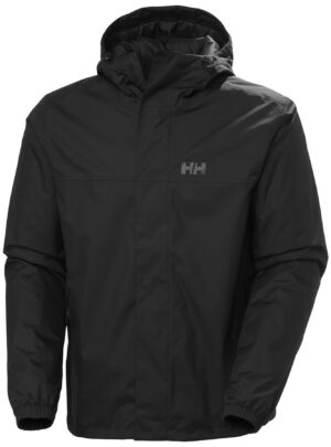 Helly Hansen Vancouver, regnfrakke, herre, sort