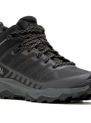 Merrell Speed Eco Mid WP Herre / Mænd, Sort-42 - Vandrestøvler