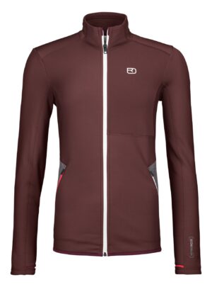 Ortovox Fleece Jacket, dame, mørkerød