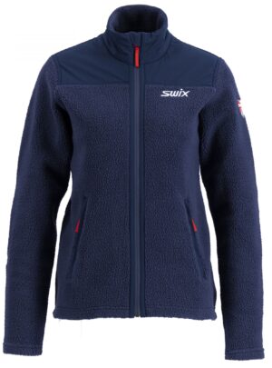 Swix Blizzard Midlayer, jakke, dame, navy